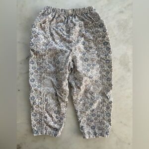 Soor Ploom soft cord floral trouser